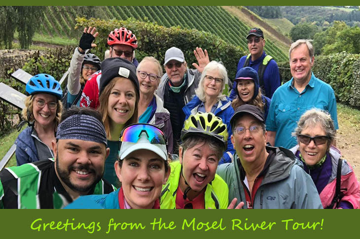 Bike and Boat Mosel and Saar Rivers, Germany!